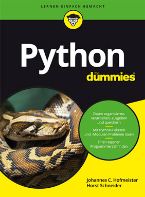Buchcover von Python für Dummies